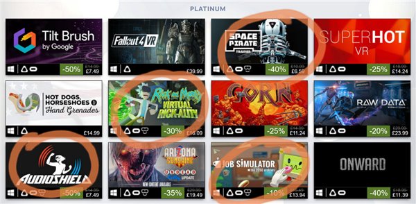 Steam已有15款VR游戲支持Windows 10 MR設(shè)備 Steam已有15款VR游戲支持Windows 10 MR設(shè)備