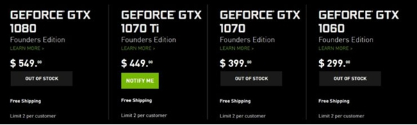 為保護(hù)玩家利益，NVIDIA建議零售商停止向礦工出售顯卡