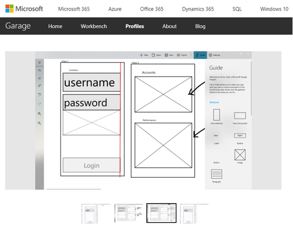 微軟宣布“Ink to Code”項目 微軟宣布“Ink to Code”項目