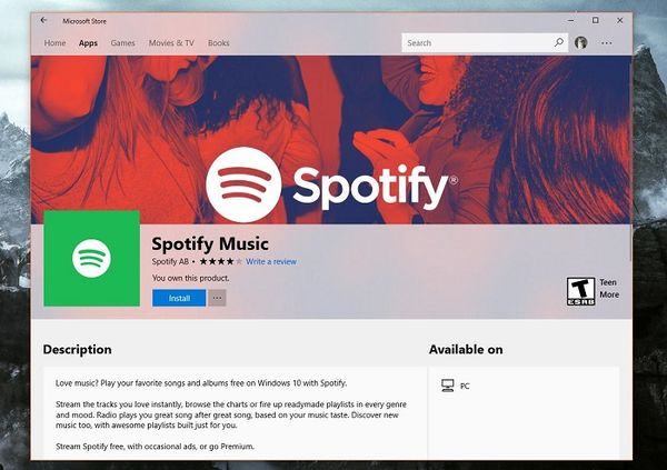 Spotify應用意外導致Windows 10系統(tǒng)恢復功能故障 Spotify應用意外導致Windows 10系統(tǒng)恢復功能故障