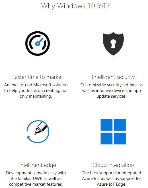 微軟發(fā)布Windows 10 IoT Core Services新版本 微軟發(fā)布Windows 10 IoT Core Services新版本