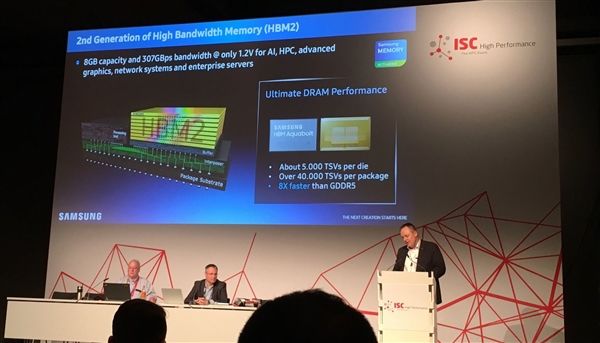 三星：HBM2顯存的產(chǎn)能提高了一倍，仍供不應(yīng)求