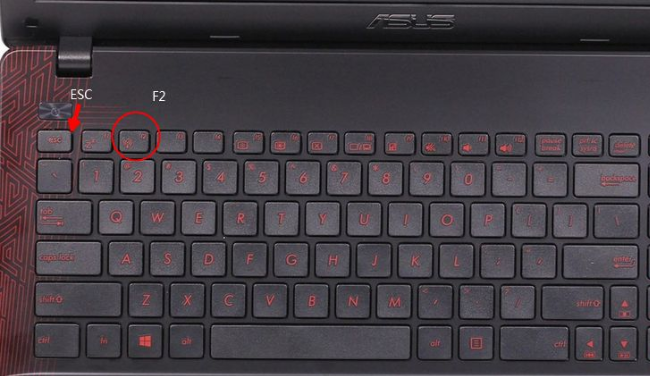 華碩手提電腦BIOS設置U盤啟動教程 華碩手提電腦BIOS設置U盤啟動教程