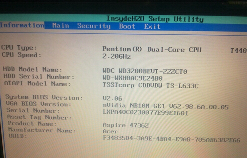 宏基筆記本重裝系統(tǒng)bios設置 宏基筆記本重裝系統(tǒng)bios設置