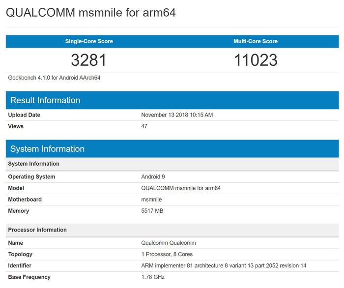 驍龍8150工程機(jī)安兔兔跑分曝光，優(yōu)化空間不小