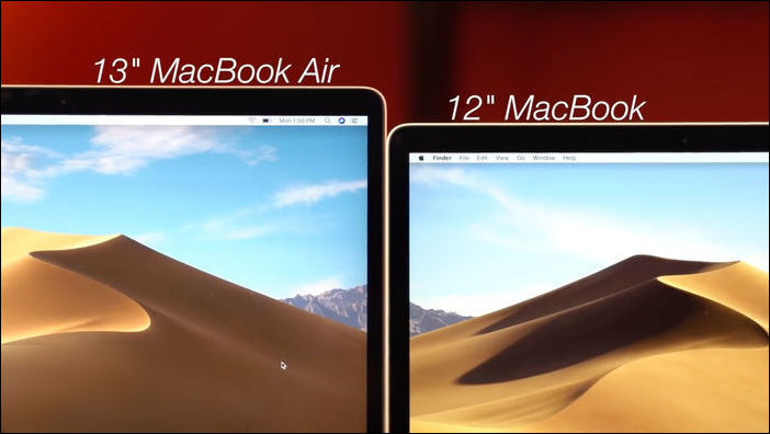 2018 款 13 英寸 MBA 對(duì)比 12 英寸 MacBook 2018 款 13 英寸 MBA 對(duì)比 12 英寸 MacBook