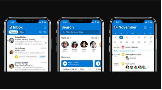 微軟Outlook iOS版更新：全新UI設(shè)計(jì)，體驗(yàn)大提升