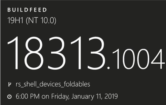 微軟首個(gè)Windows 10可折疊屏幕設(shè)備專(zhuān)用系統(tǒng)現(xiàn)身 微軟首個(gè)Windows 10可折疊屏幕設(shè)備專(zhuān)用系統(tǒng)現(xiàn)身